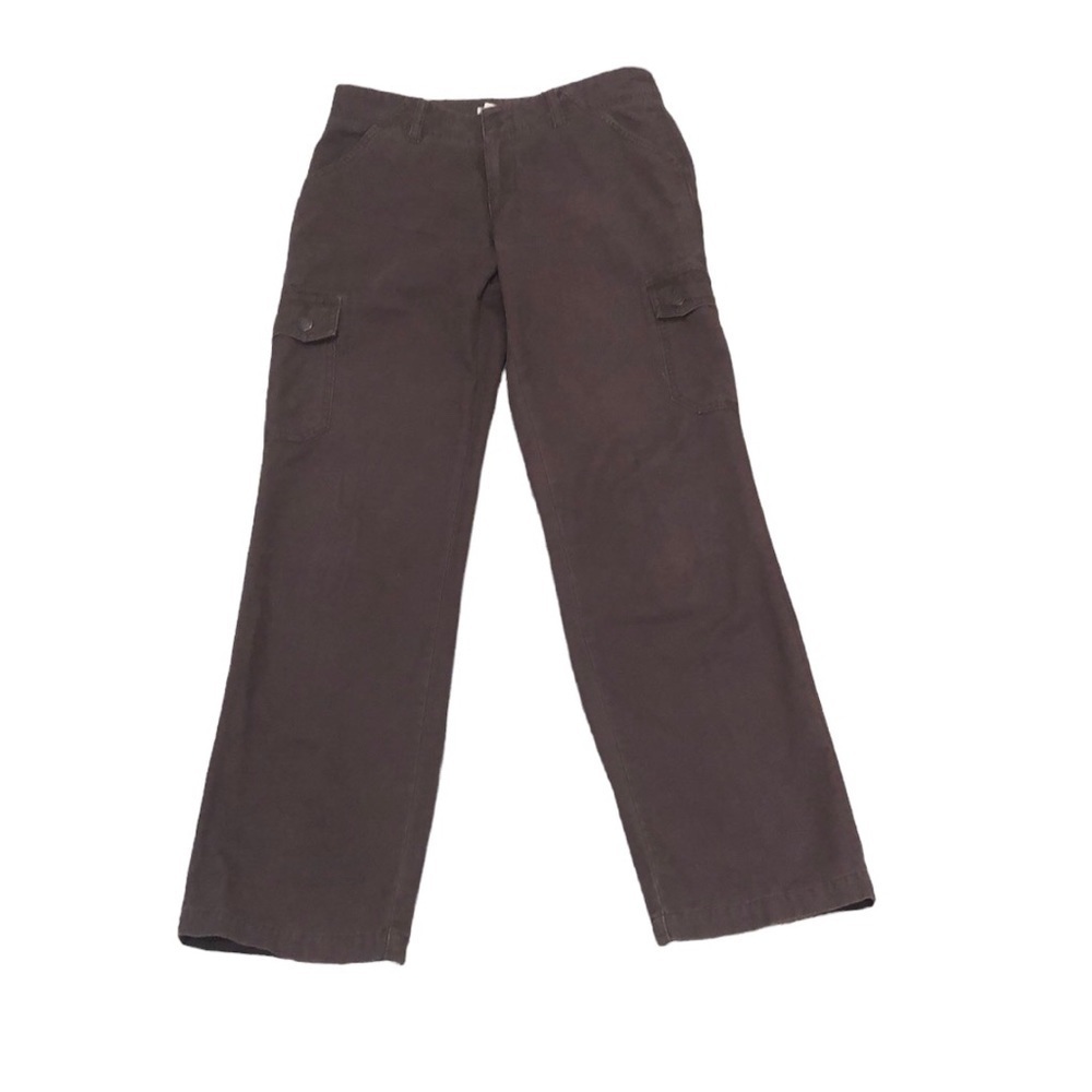 Royal Robbins Straight Leg Cargo Pants Size US 6 Brown Cotton